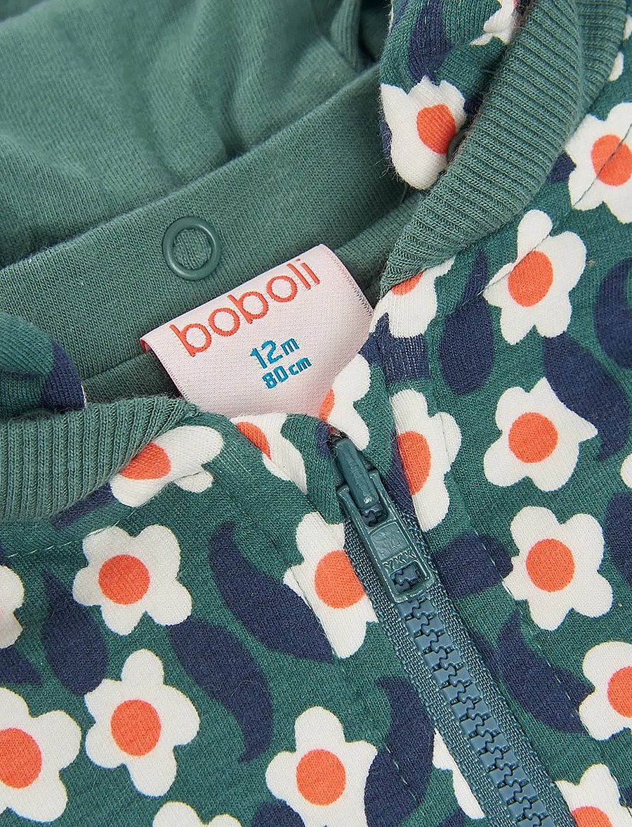 Boboli - Fleece jacket floral for girl -BCI - fleecejacken - print - 2