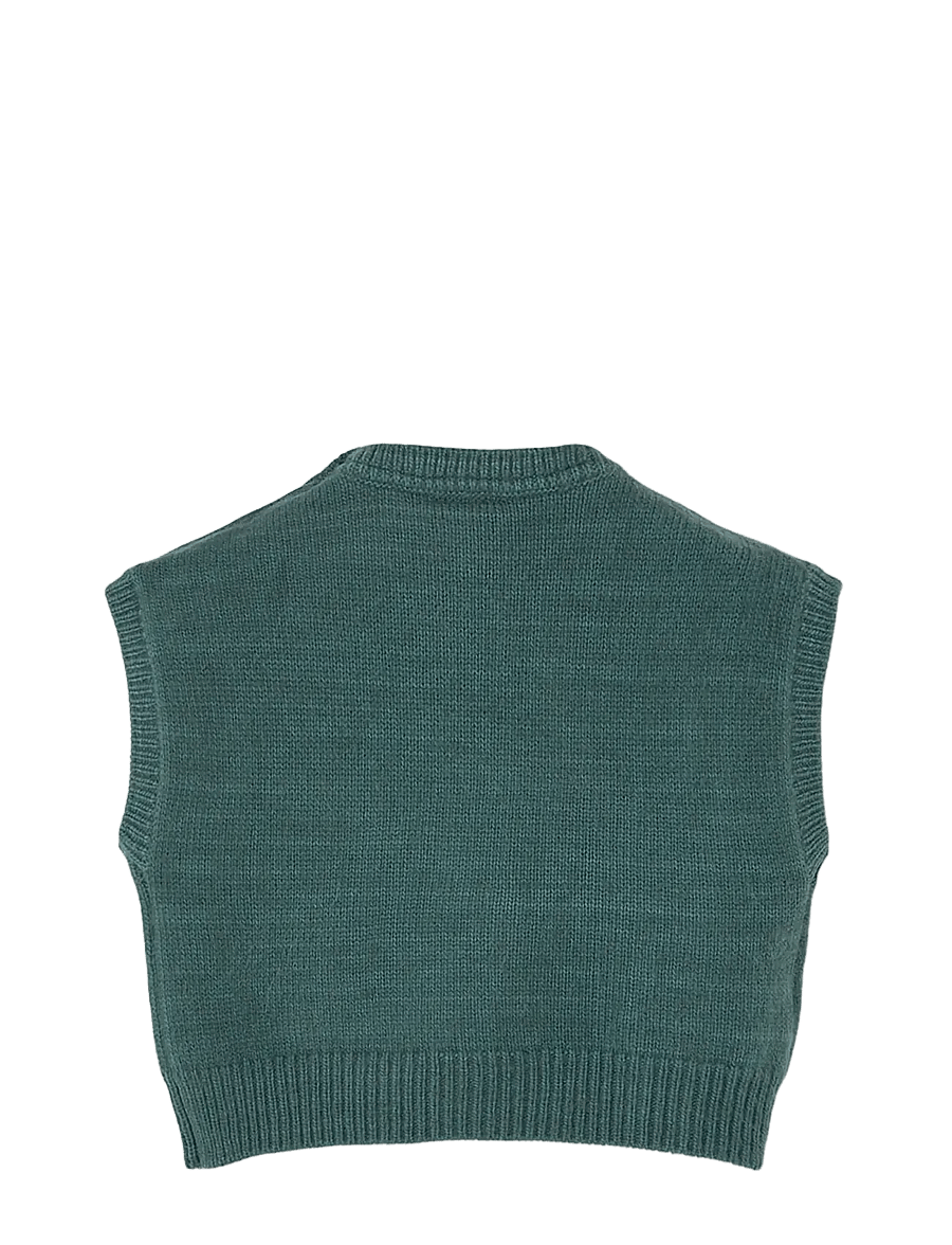 Boboli - Knitwear vest for girl - liivit - pino - 1