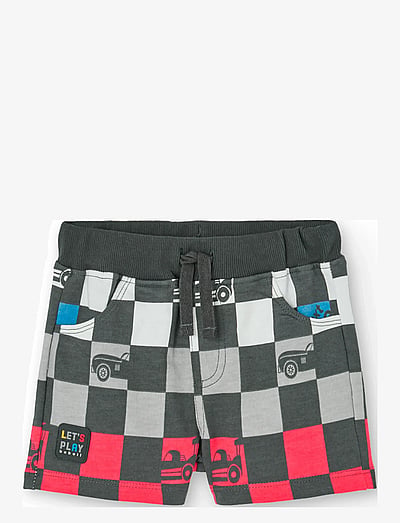 Boboli Fleece bermuda shorts - Lühikesed vabaajapüksid - MULTI COLOURED / black