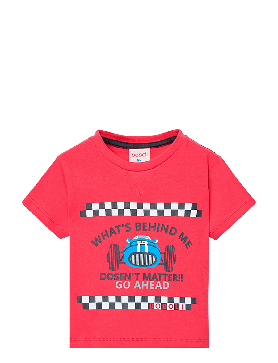 Boboli - Knit t-Shirt - magenta - 1