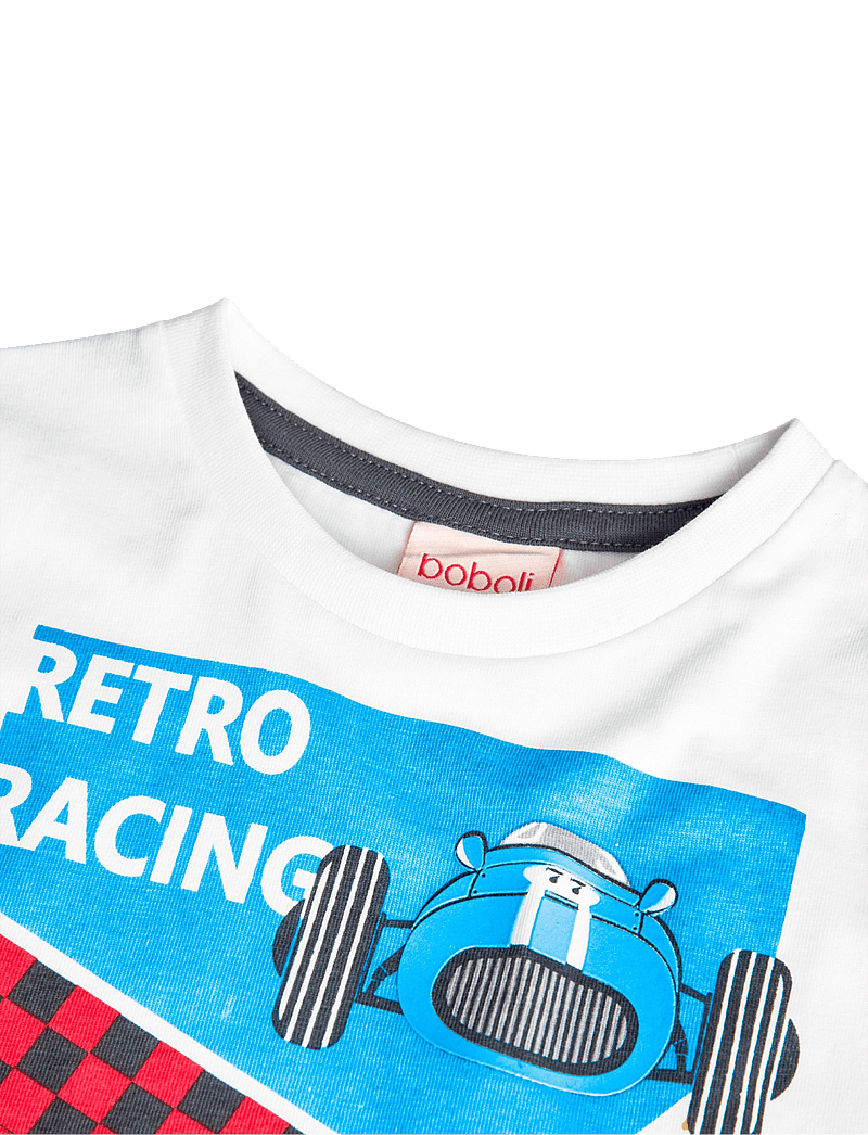 Boboli - Knit t-Shirt flame - kurzärmelige - white - 2