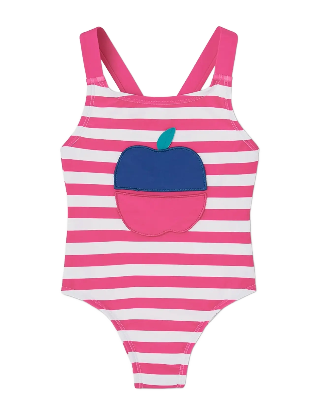 Boboli Swimsuit polyamide striped for girl - Badetøj - STRIPES / pink/rose