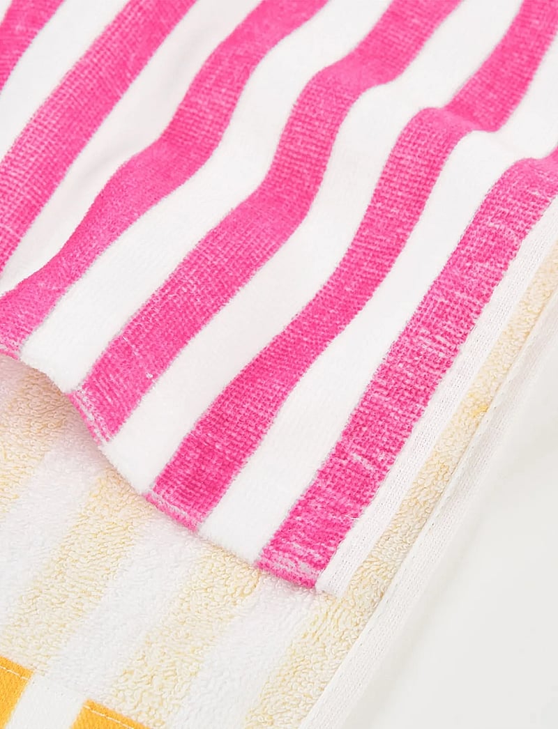 Boboli - Towel striped hooded for girl -BCI - hommikumantlid - stripes - 2