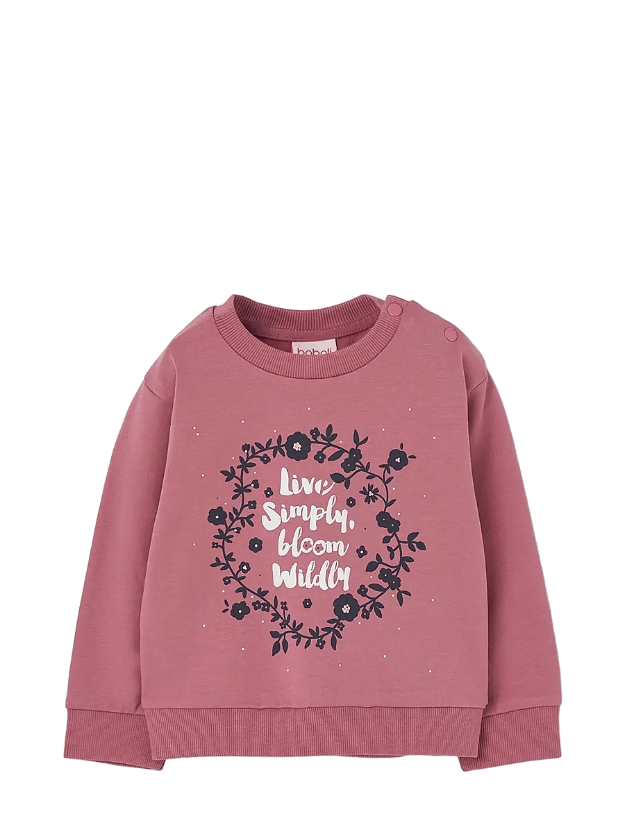 Boboli - Set fleece for girl -BCI - sportanzüge - rosewood - 2