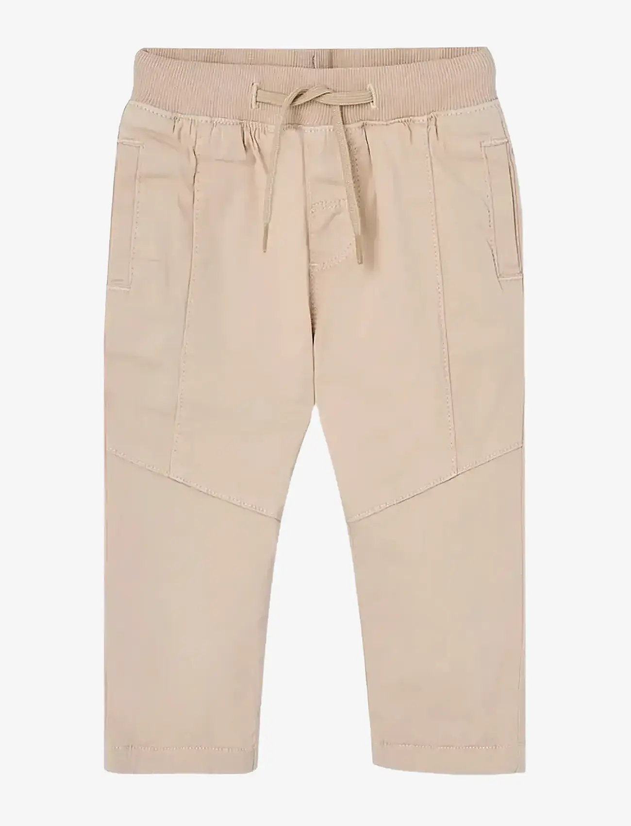 Boboli - Stretch gabardine trousers - babybyxor - linen - 0