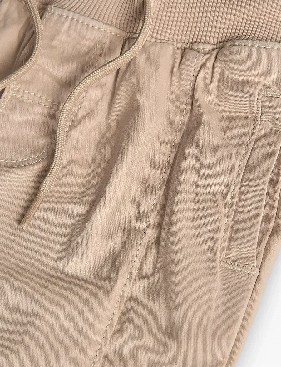 Boboli - Stretch gabardine trousers - linen - 2
