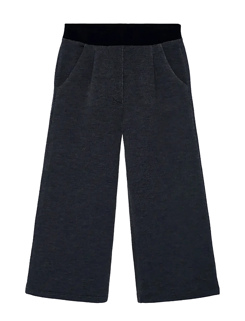 Boboli - Knit trousers fantasy - babybyxor - black - 0