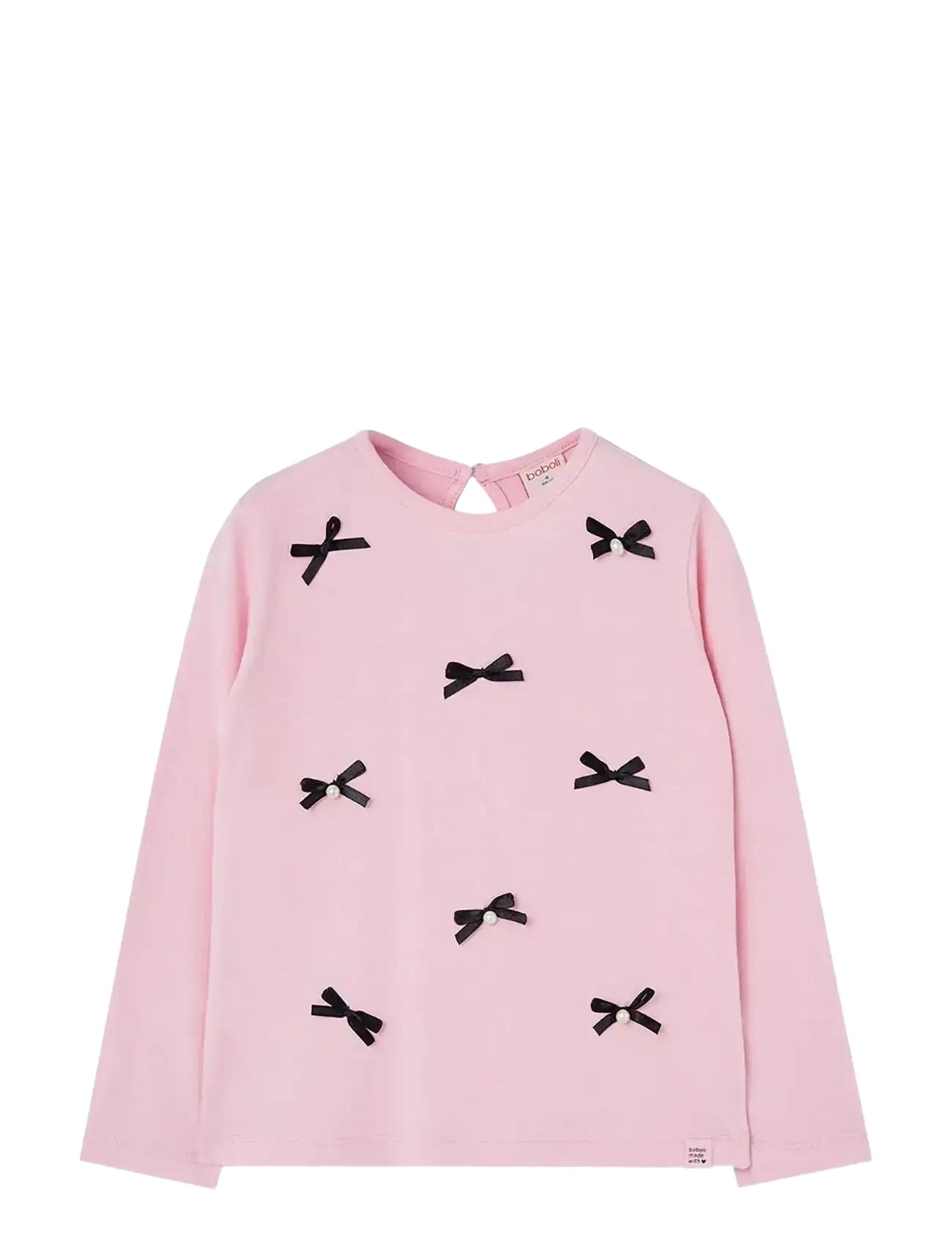 Boboli Knit T-Shirt, 104, Pink, T-Shirts > Langærmede T-shirts, Børn