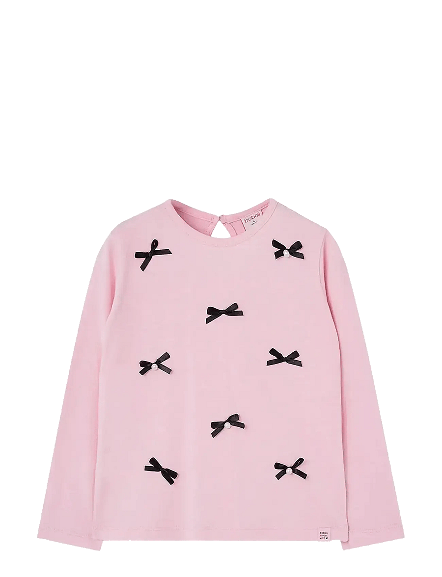 Boboli - Knit t-Shirt - pikkade varrukatega t-särgid - pink - 0