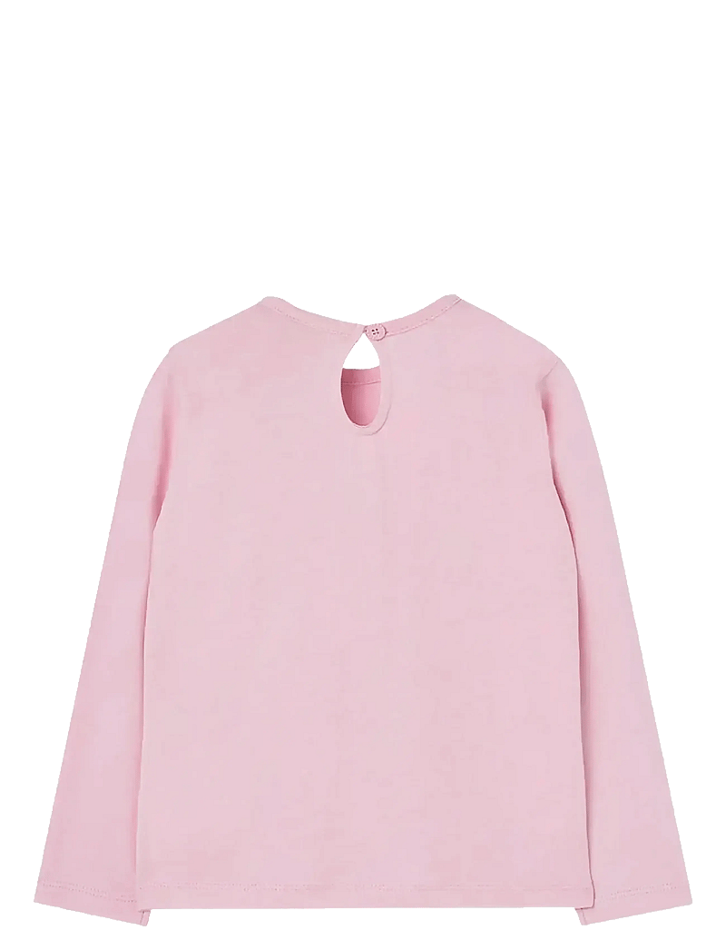 Boboli - Knit t-Shirt - langærmede t-shirts - pink - 1