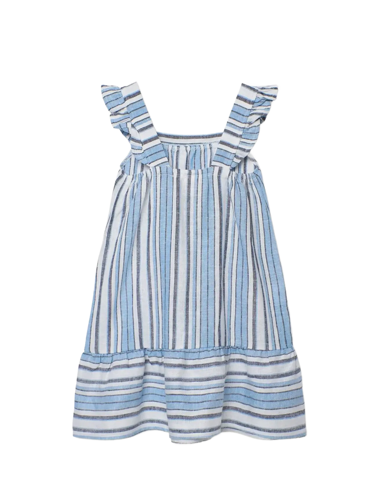Boboli - Linen dress striped for girl - Ærmeløse hverdagskjoler - stripes - 2