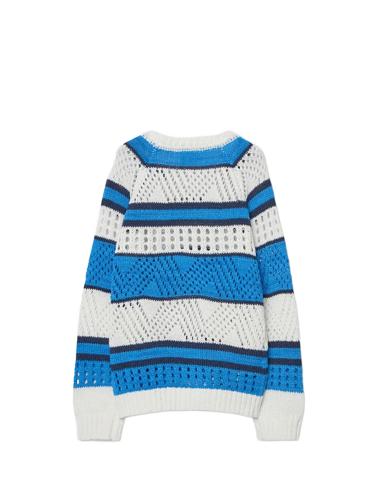Boboli - Knitwear pullover striped for girl - jumpers - white - 2