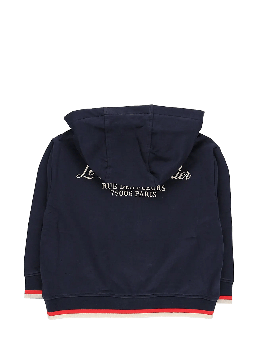 Boboli - Fleece jacket hooded for girl -BCI - kapuutsiga pusad - navy - 2