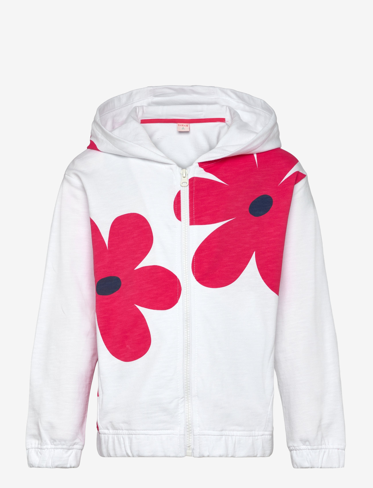 Boboli - Fleece jacket flame - white - 1