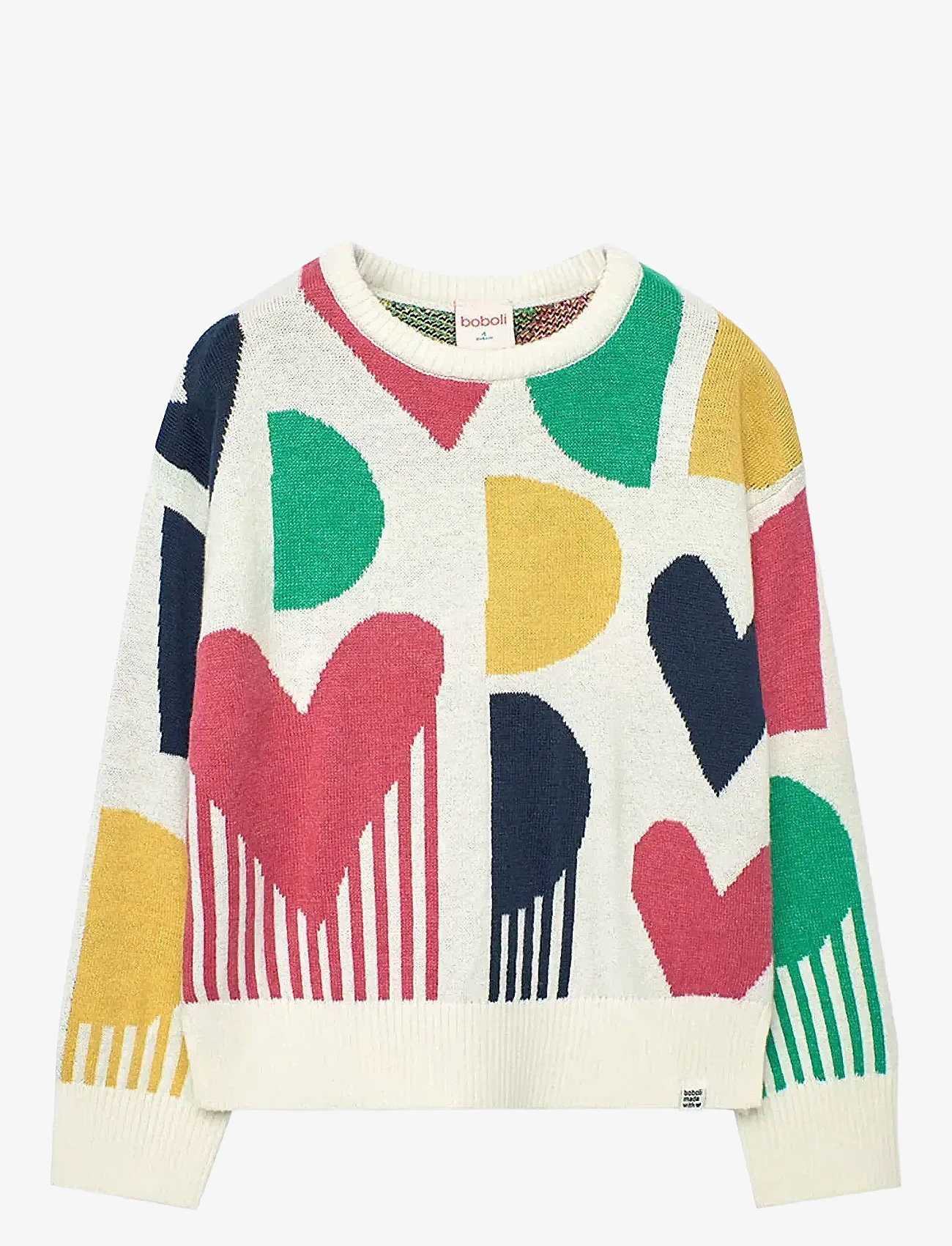 Boboli - Knitwear pullover - džemperiai - off white - 0