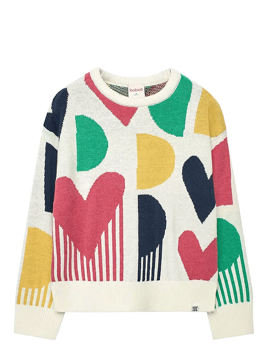 Boboli - Knitwear pullover - trøjer - off white - 0