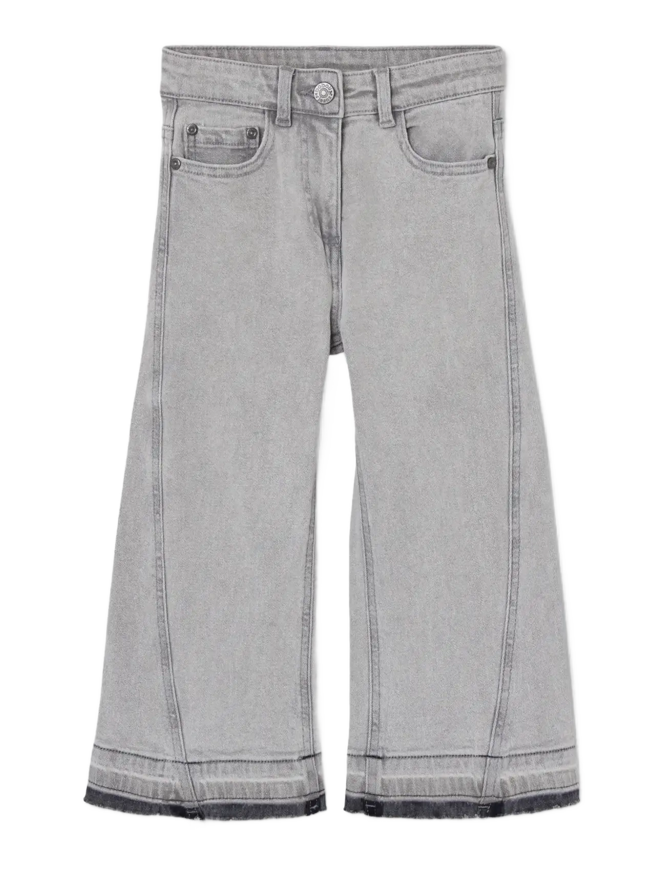 Boboli Denim stretch trousers for girl -BCI - Loose jeans - GREY / grey