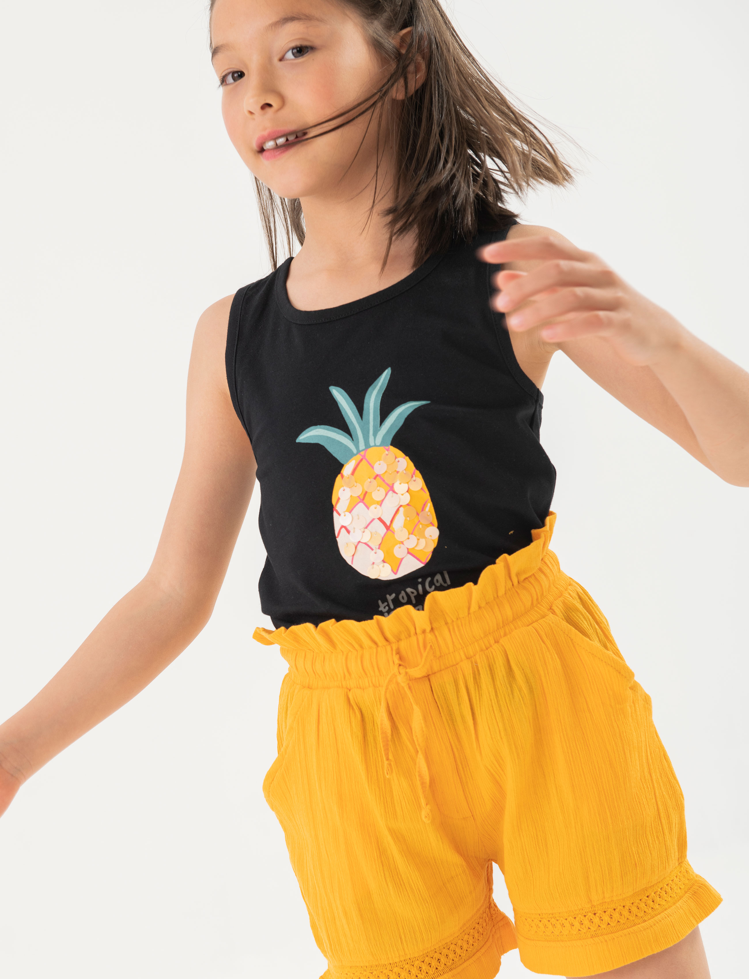 Boboli Shorts bambula - Shorts - YELLOW / yellow