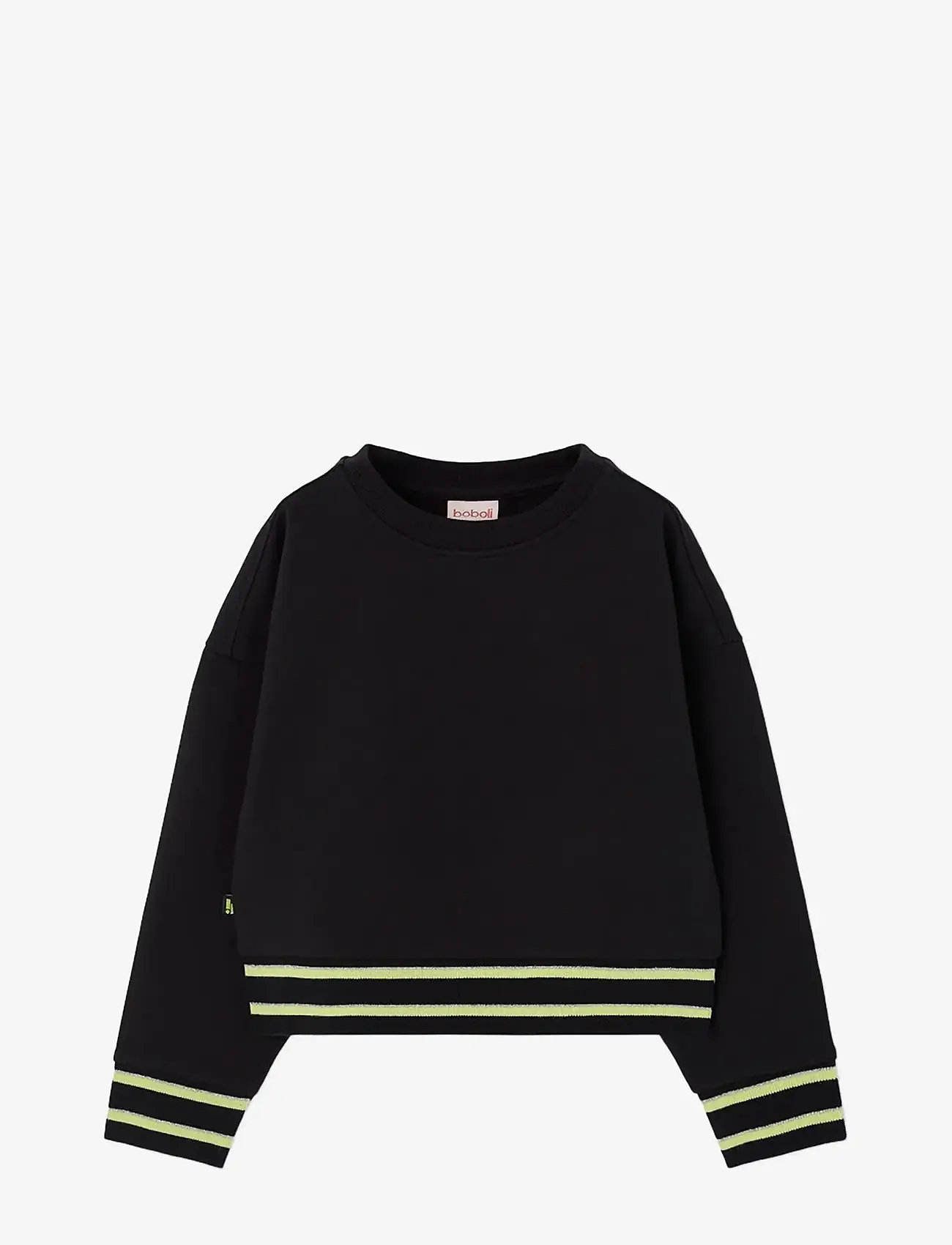 Boboli - Fleece sweatshirt for girl -BCI - dressipluusid - black - 0