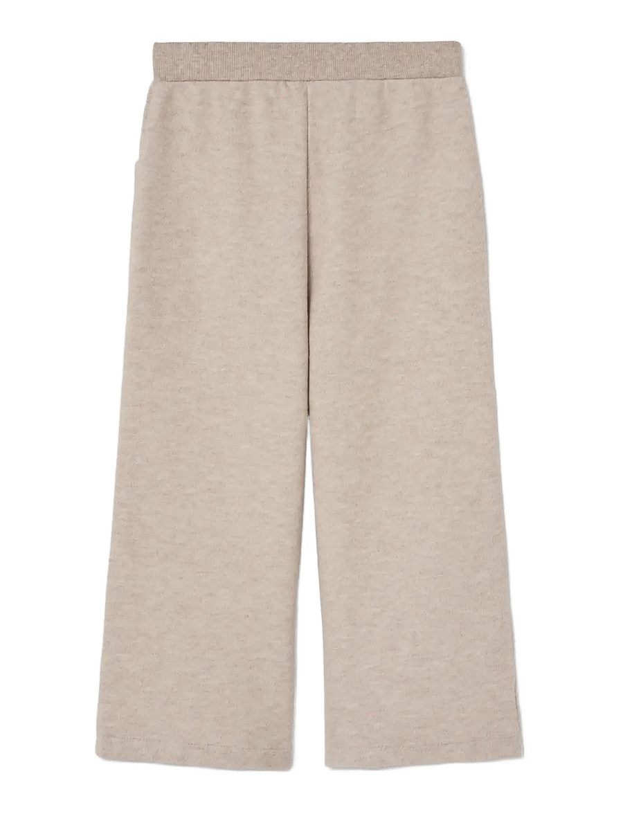 Boboli - Twill trousers knit for girl -BCI - babybyxor - beige - 1