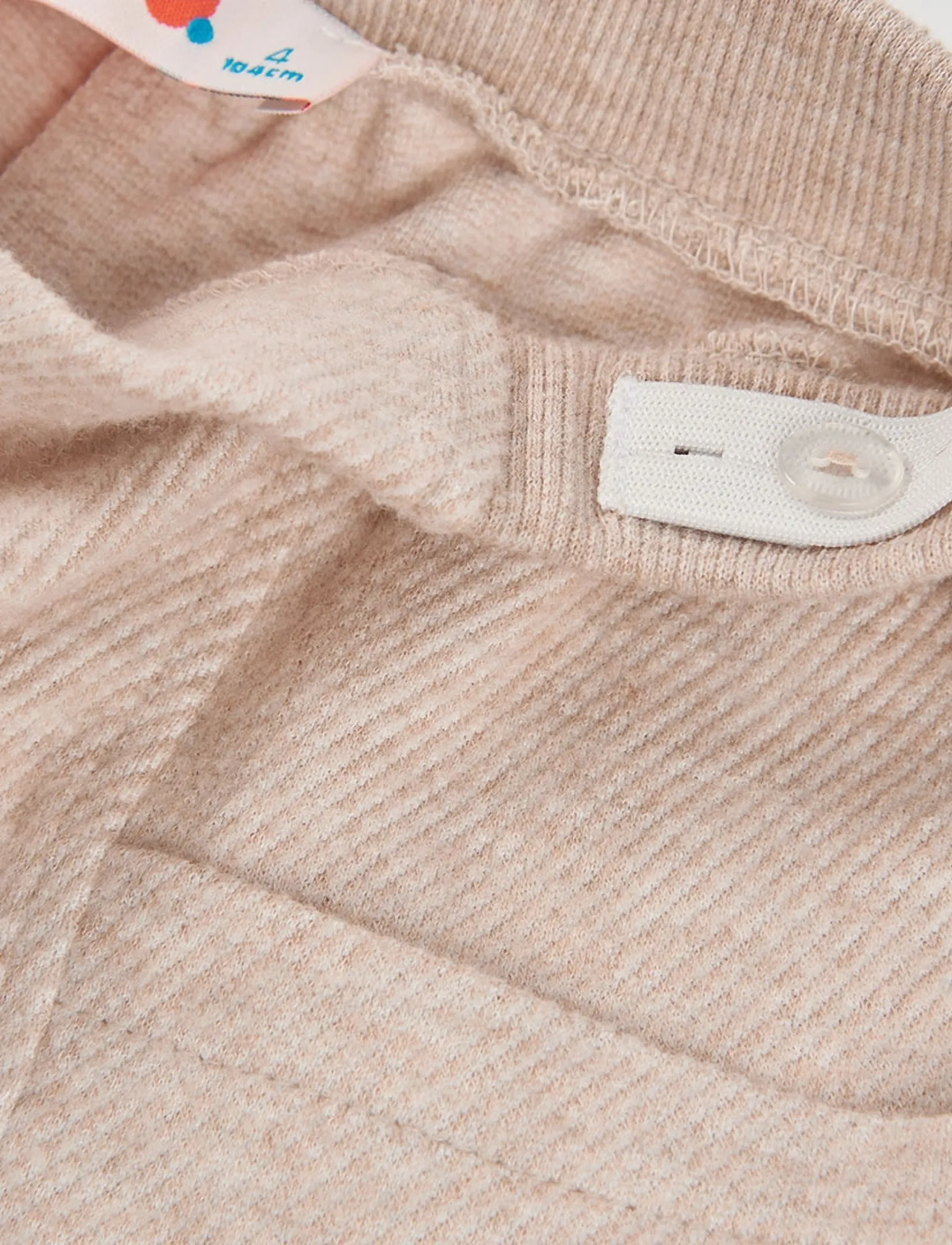Boboli - Twill trousers knit for girl -BCI - beige - 2