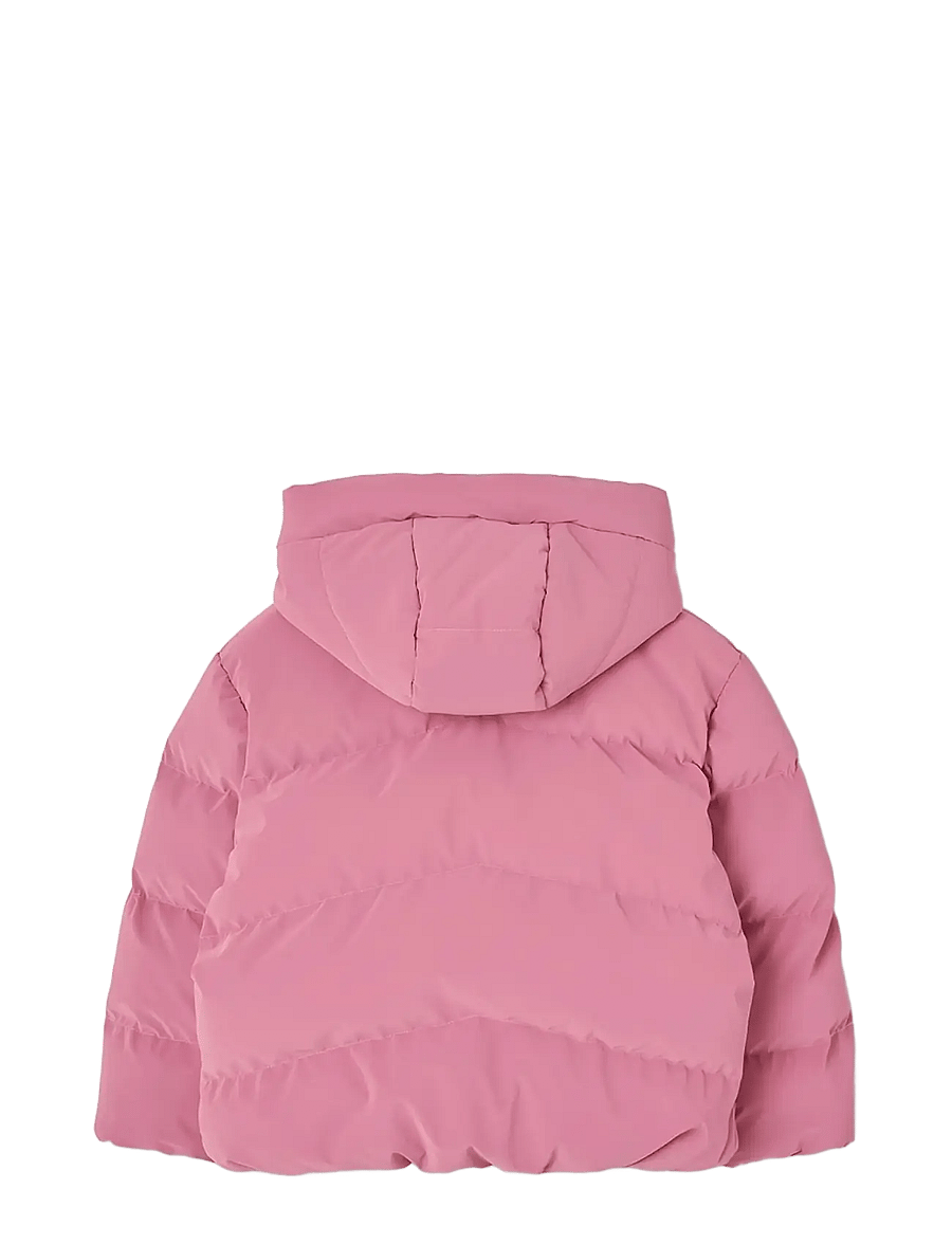 Boboli - Technical fabric parka for girl - vinterjackor - petunia - 1