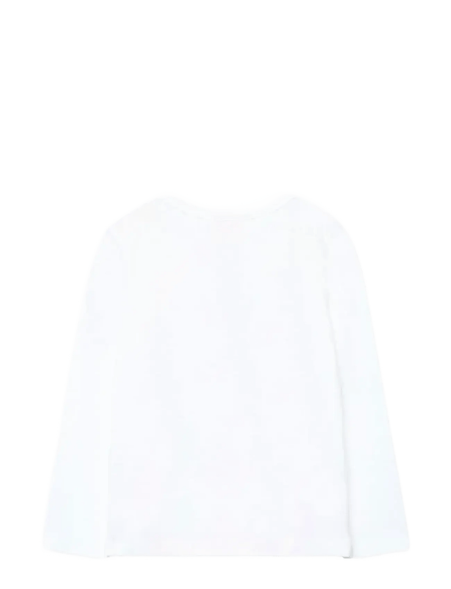 Boboli - Knit t-Shirt flame - långärmade t-shirts - off white - 2