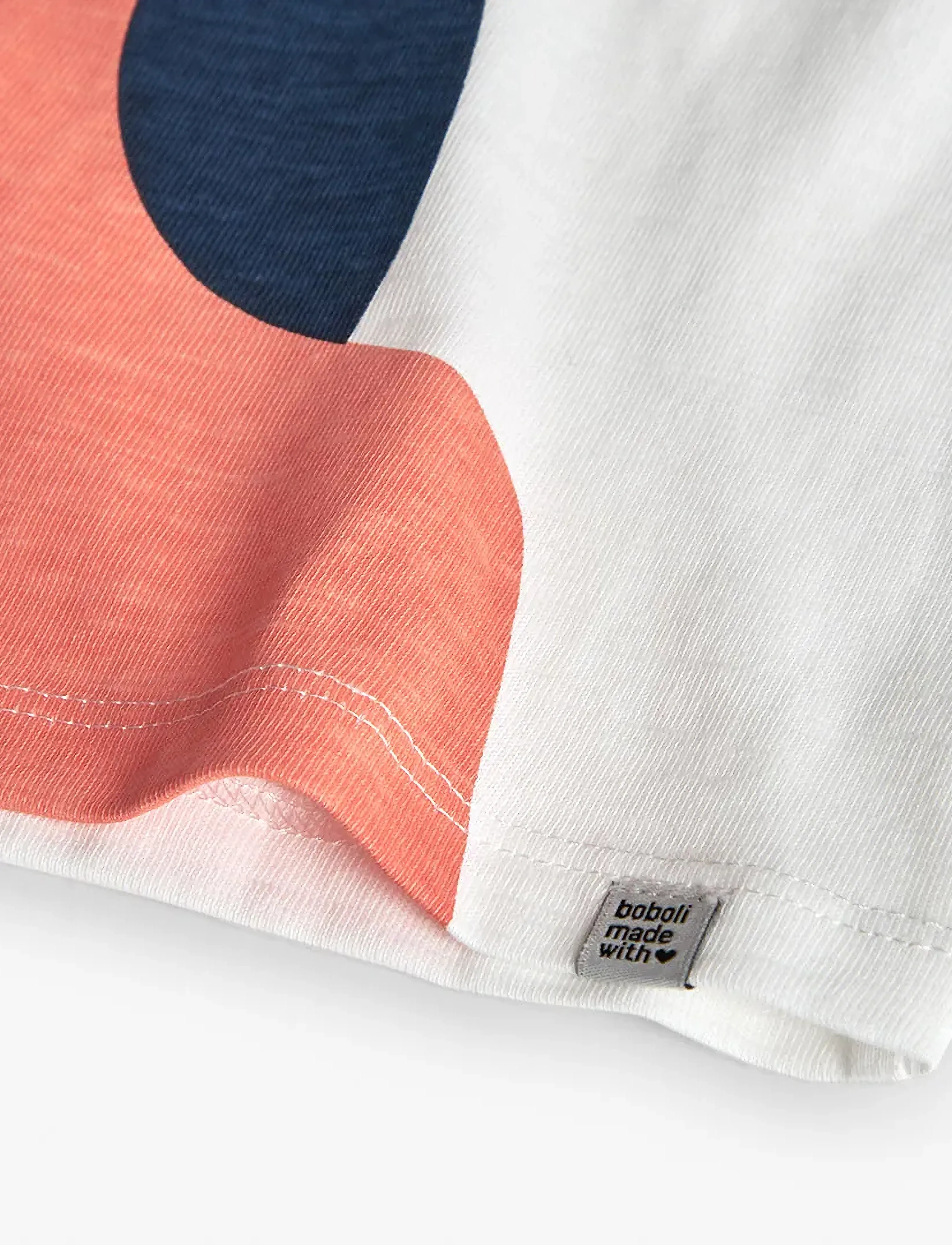 Boboli - Knit t-Shirt flame - langerma bolir - off white - 4