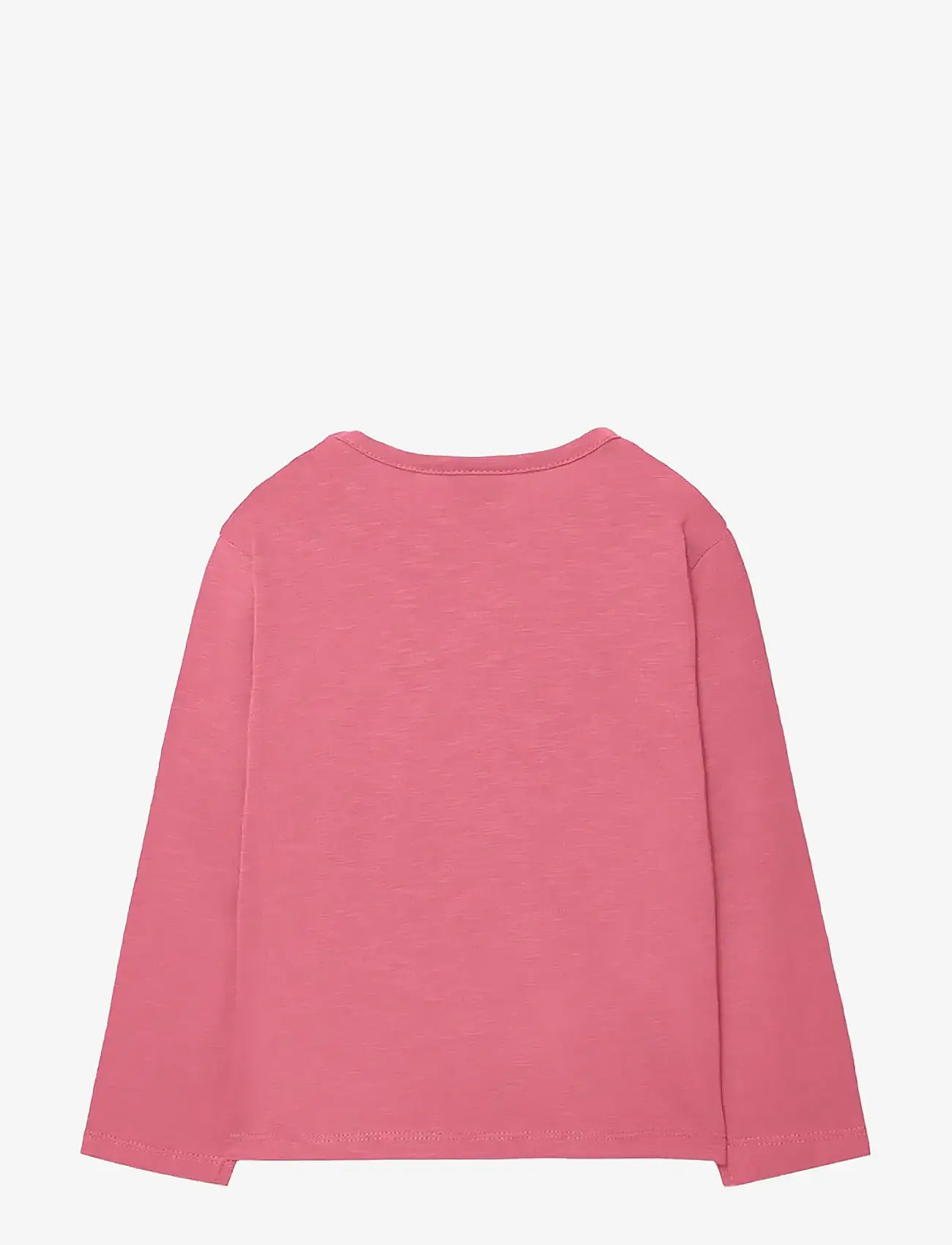 Boboli - Knit t-Shirt flame - langærmede t-shirts - blush - 1