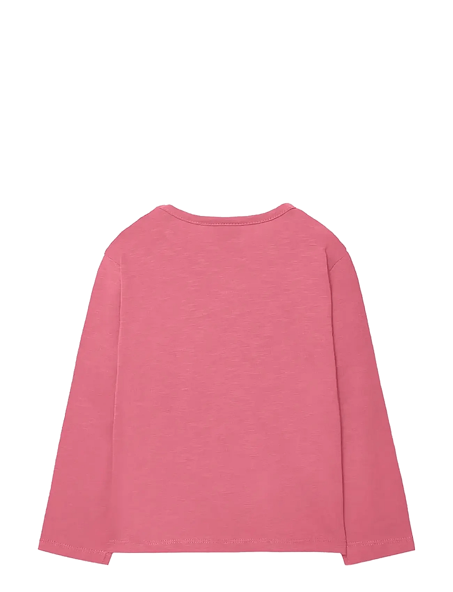 Boboli - Knit t-Shirt flame - langärmelig - blush - 1