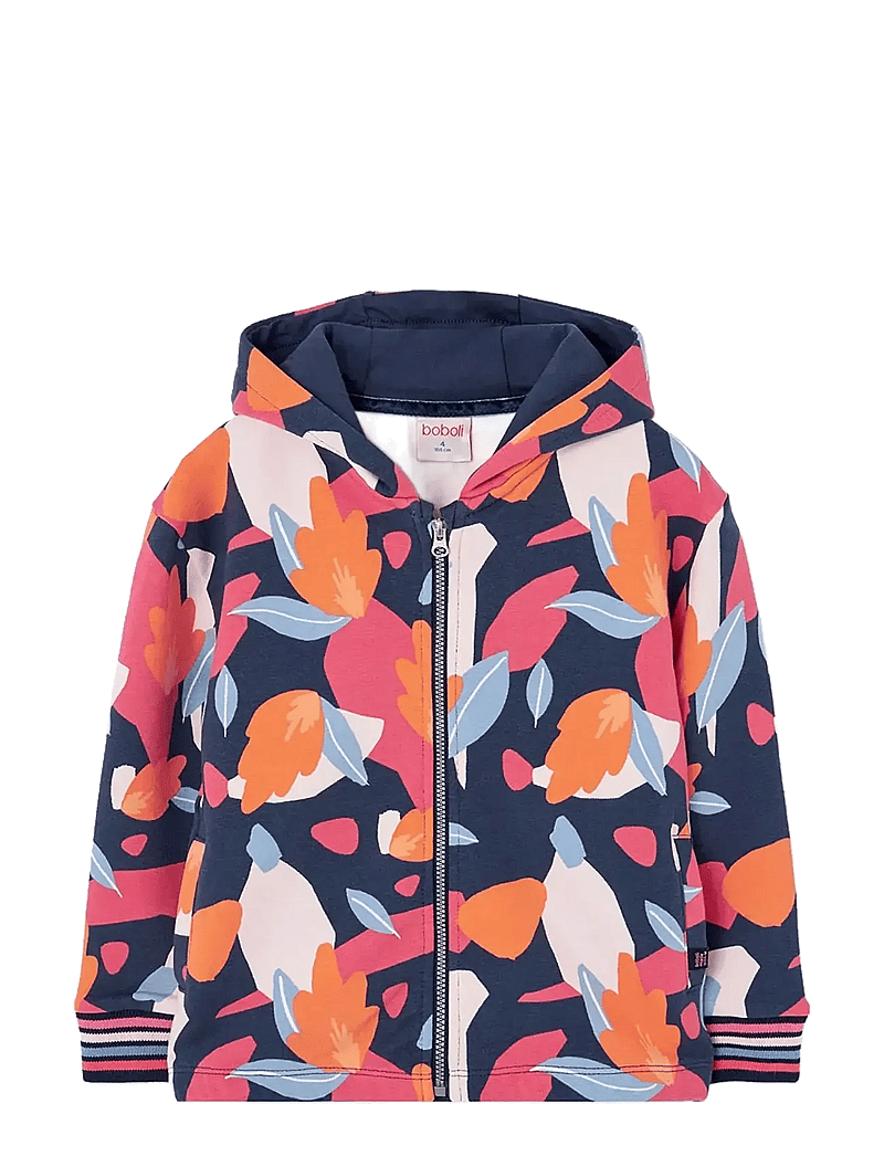 Boboli - Fleece jacket printed - kapuzenpullover - print - 0