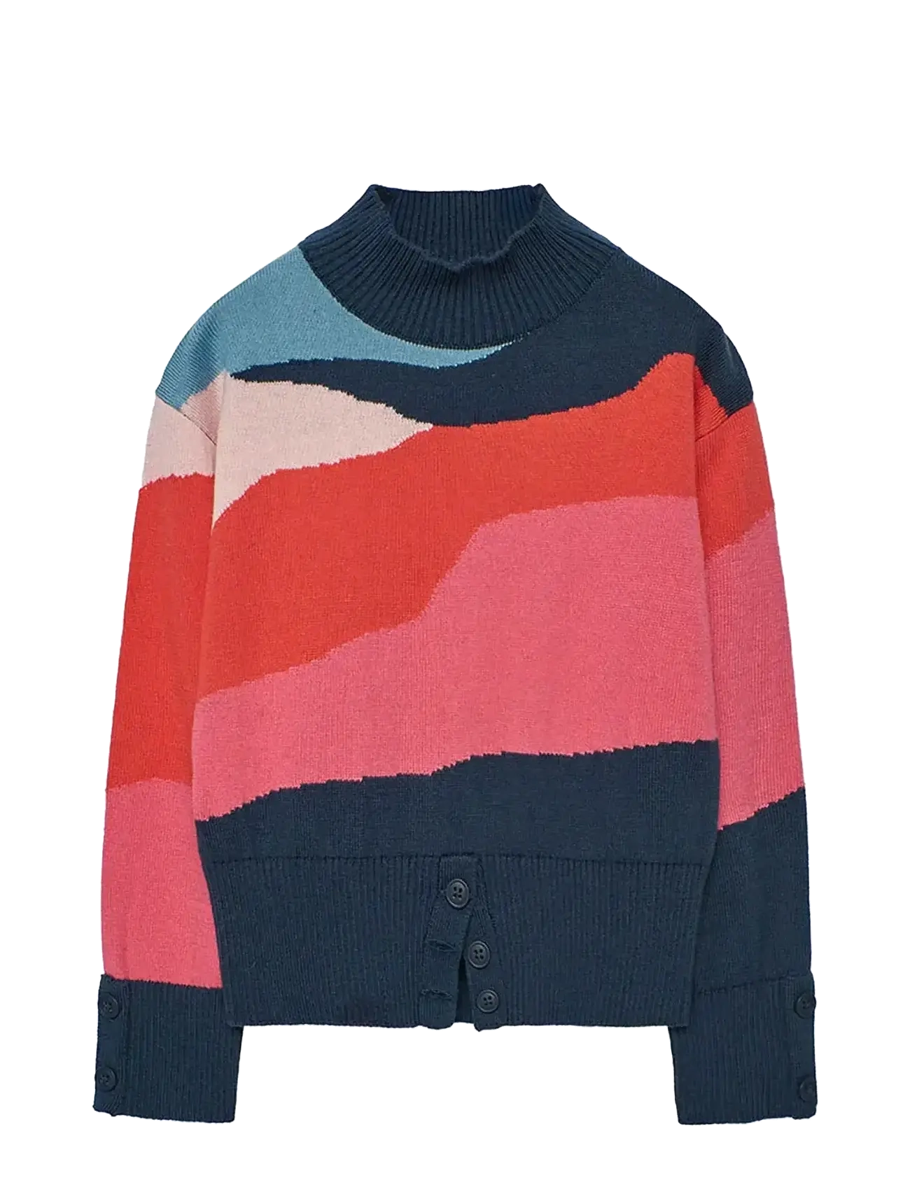 Boboli Knitwear Pullover, 128, Knitwear, Mehrfarbig/gemustert - Pullovers, Kinder