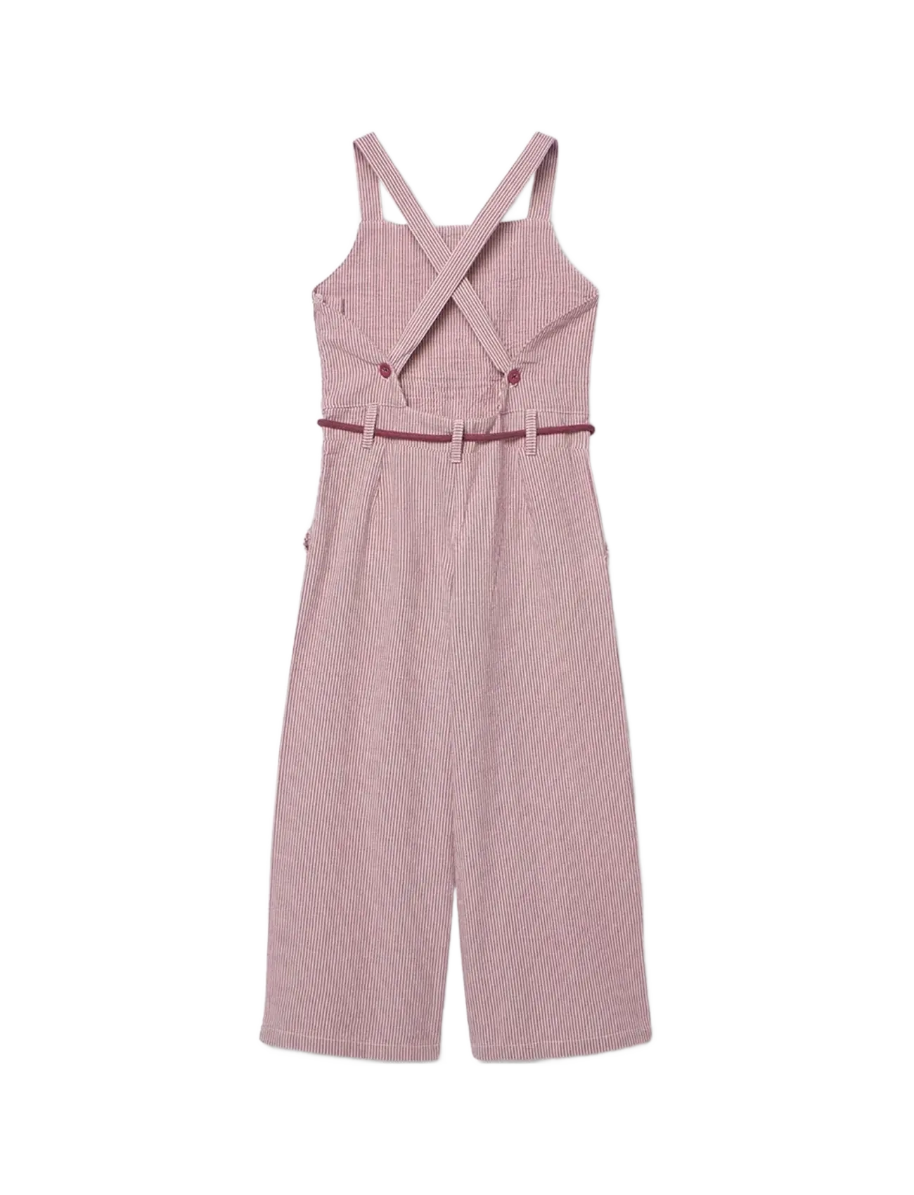Boboli - Popelin jumpsuit striped for girl -BCI - jumpsuits - stripes - 2