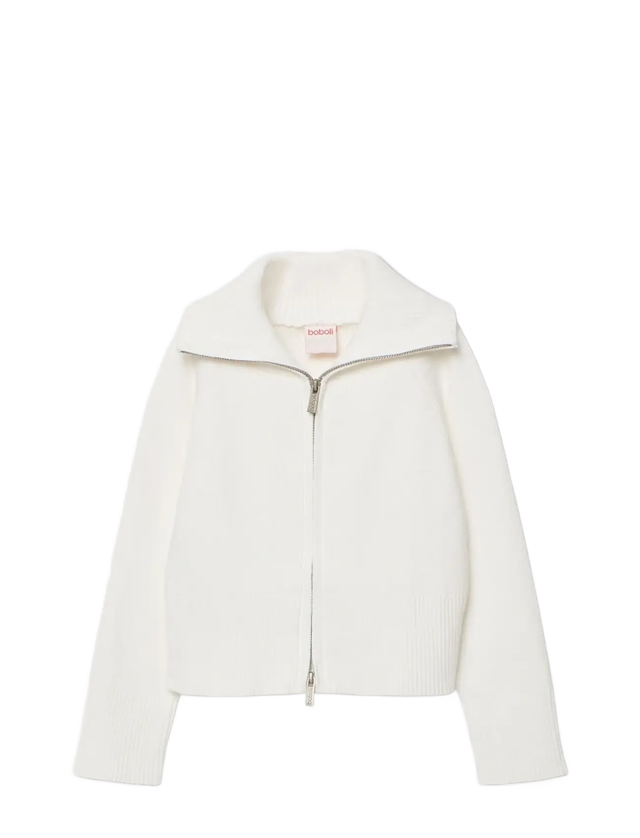Boboli Knitwear jacket for girl -BCI - 4 for 3 - OFF WHITE / white
