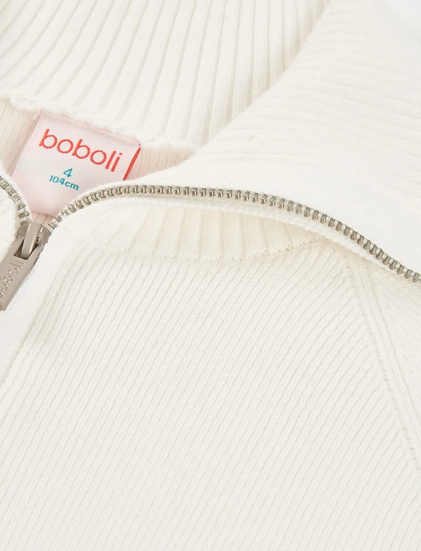 Boboli - Knitwear jacket for girl -BCI - cardigans - off white - 2