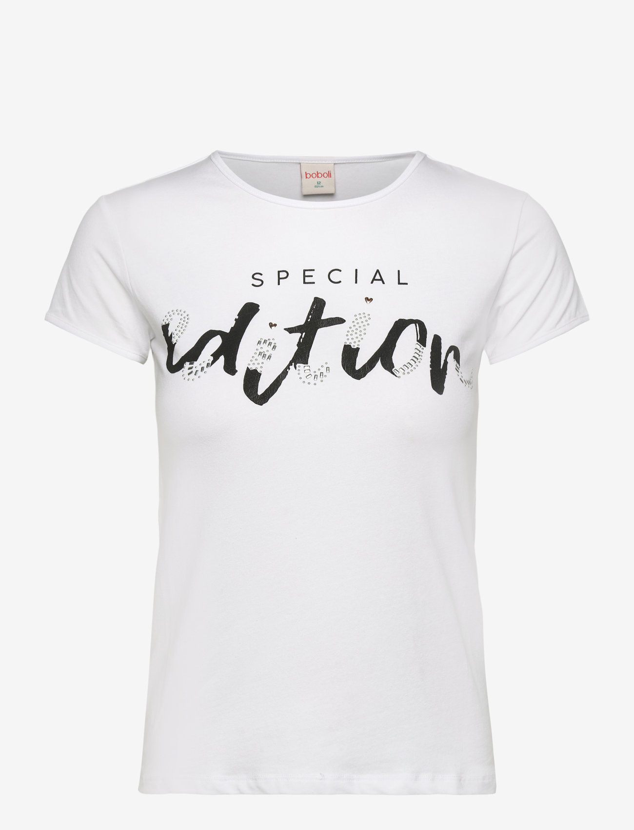 Boboli - Stretch knit t-Shirt - white - 1