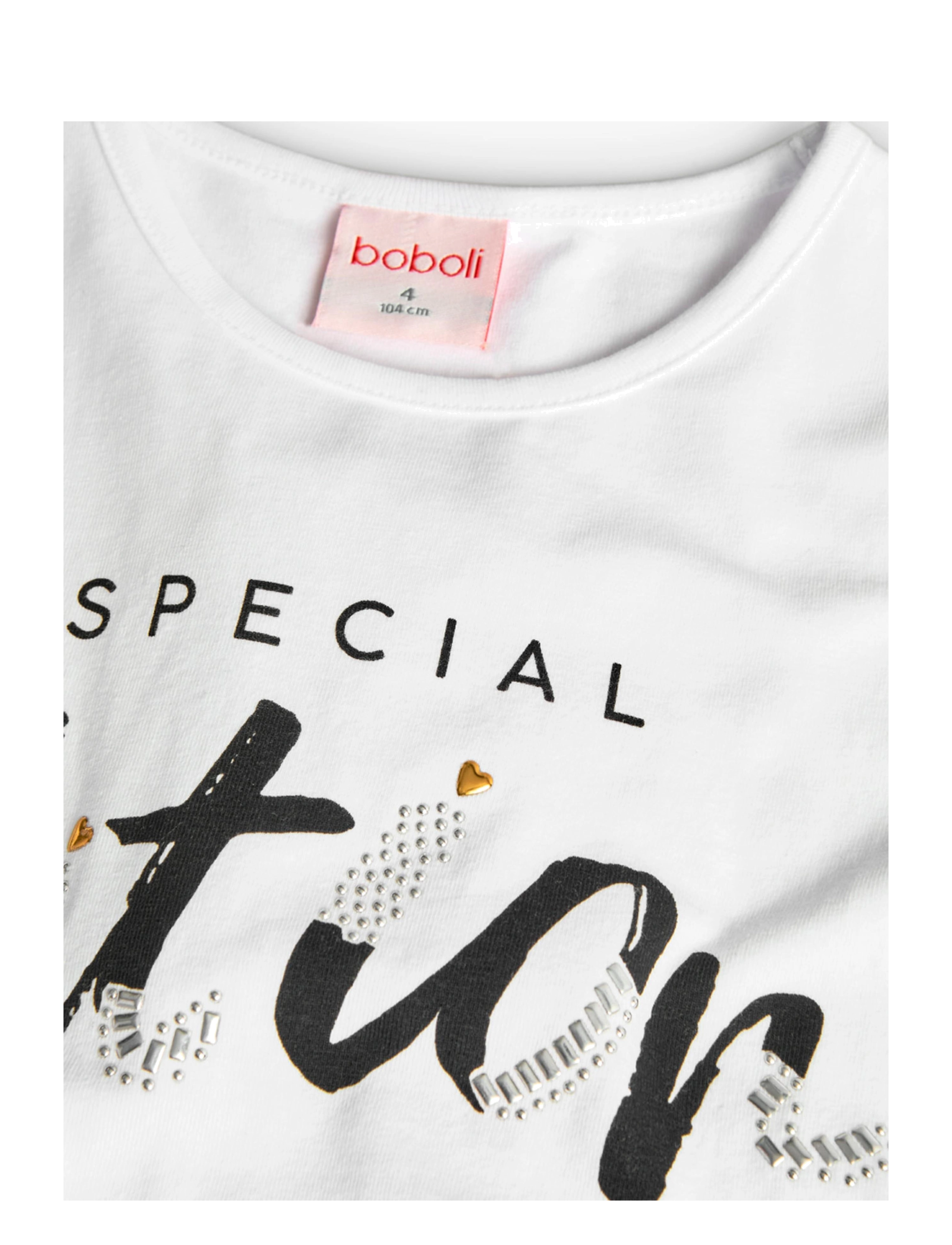 Boboli - Stretch knit t-Shirt - white - 3