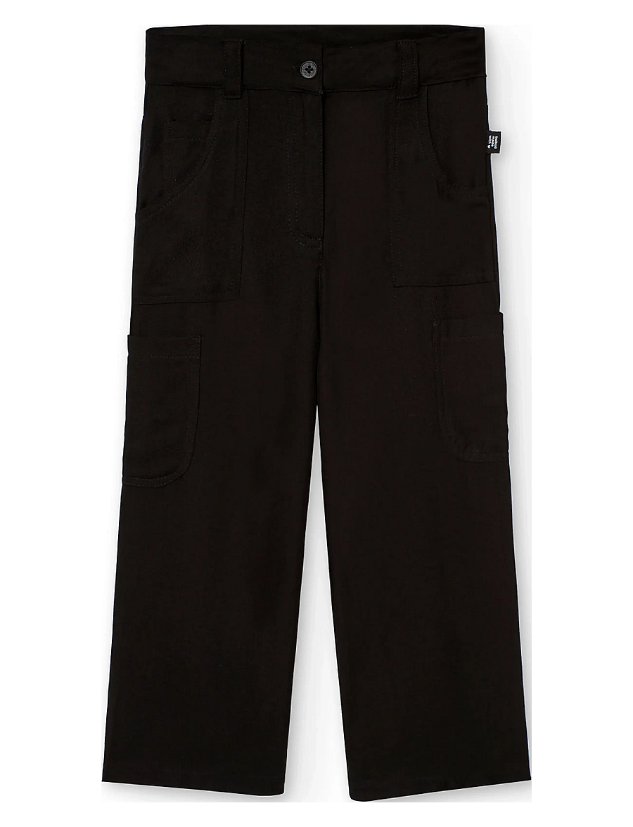 Boboli - Viscose trouser - trousers - black - 1