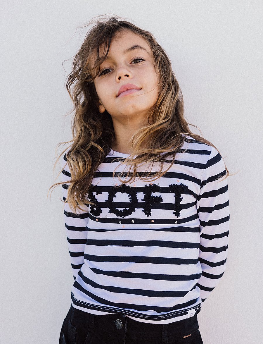 Boboli - Knit t-Shirt striped - langärmelig - multi coloured - 0