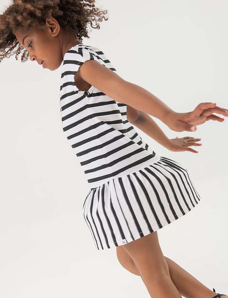 Boboli - Knit dress striped - kurzärmelige freizeitkleider - multi coloured - 5