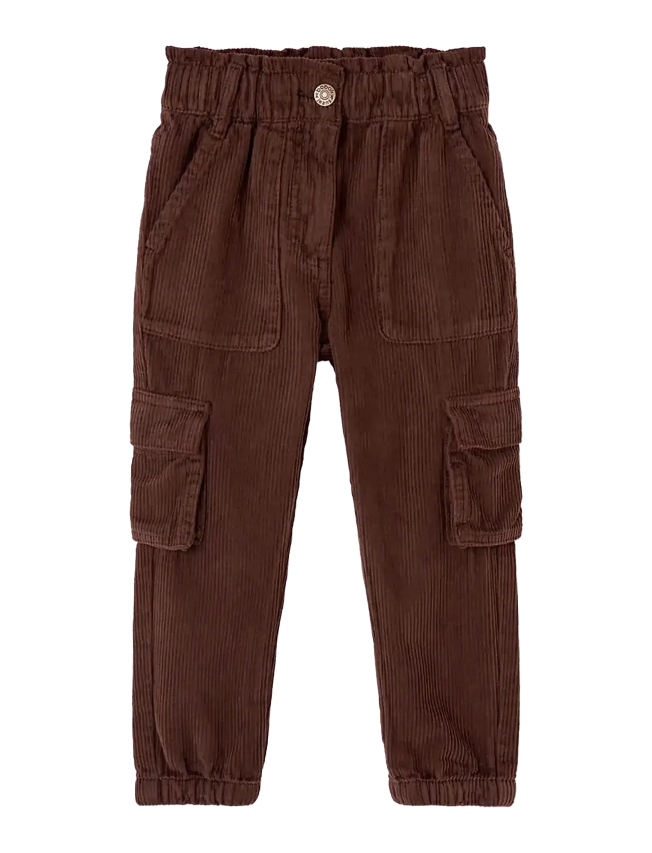 Boboli Corduroy trousers - Cargobukser - CHOCOLATE / brown