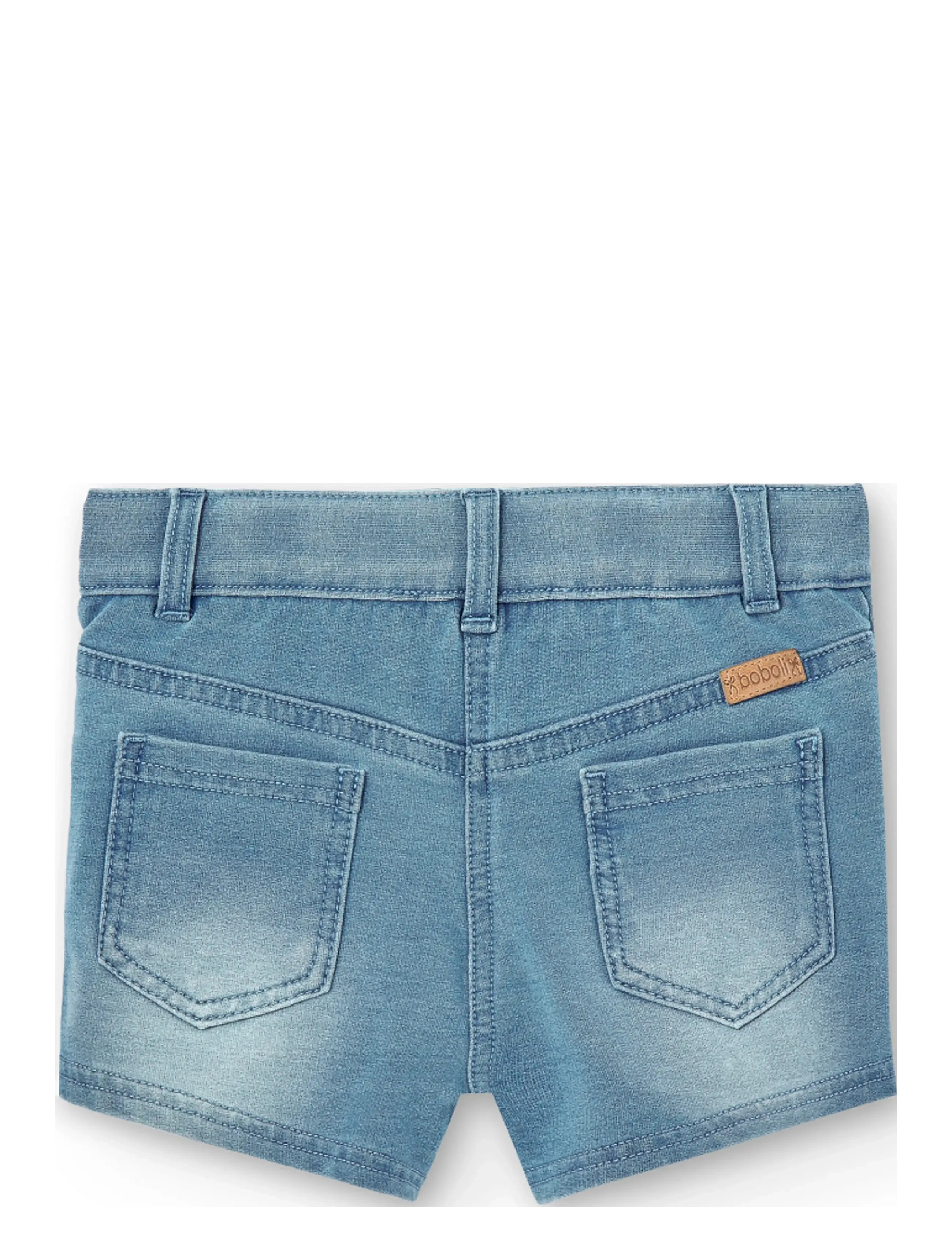 Boboli - Fleece denim shorts - jeansshorts - blue - 1