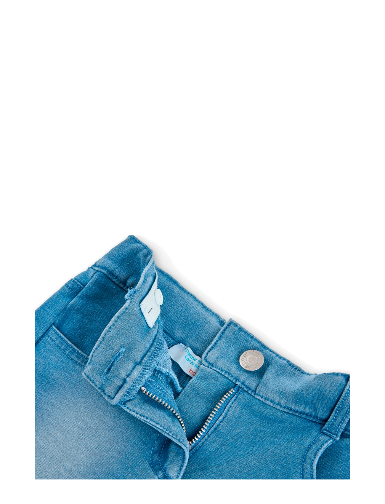 Boboli - Fleece denim shorts - shorts - blue - 2