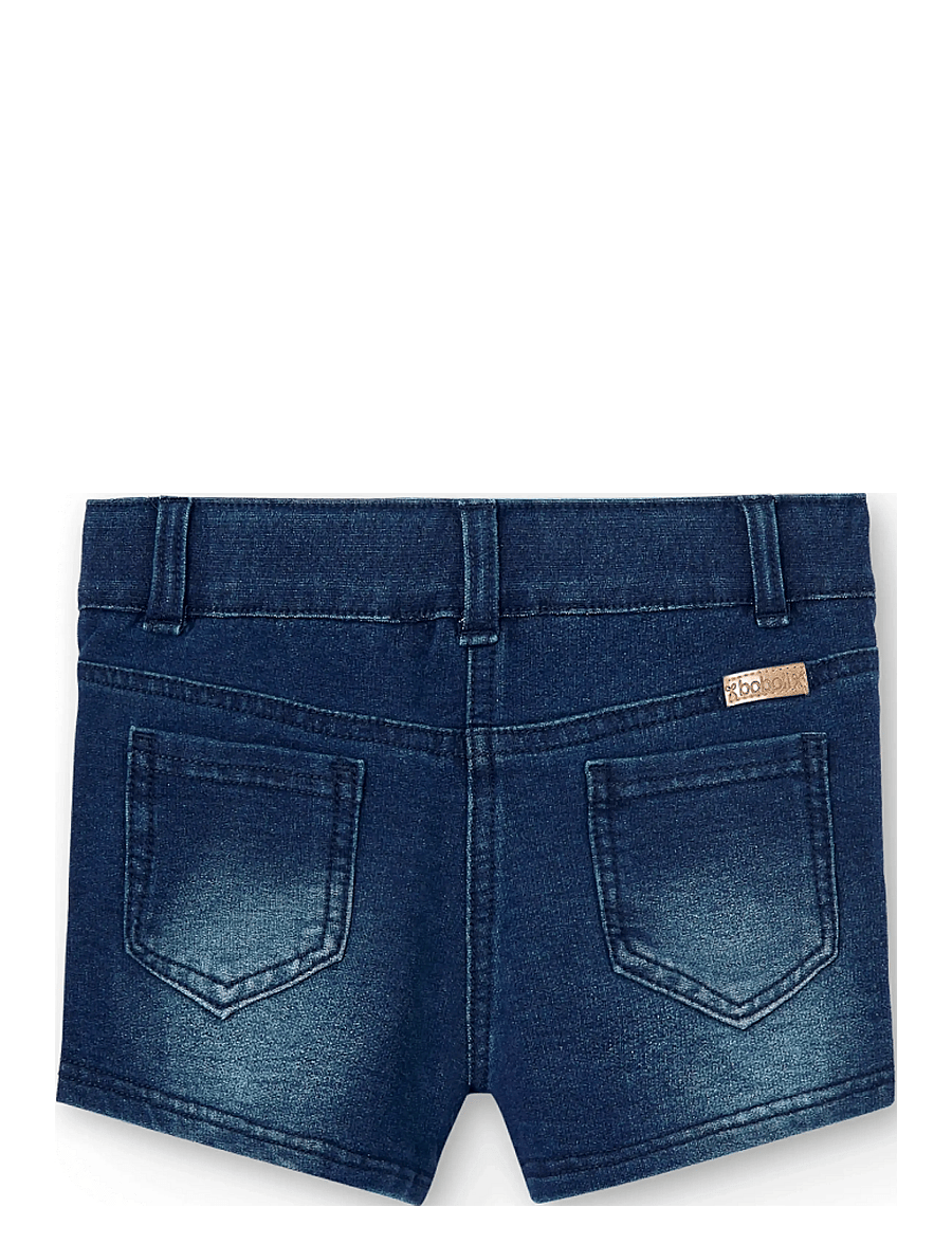 Boboli - Fleece denim shorts - denimshorts - navy - 1
