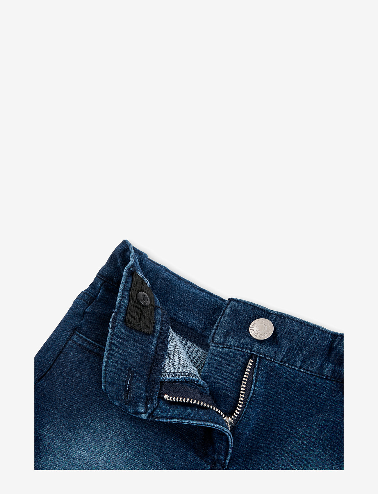 Boboli - Fleece denim shorts - denim shorts - navy - 2