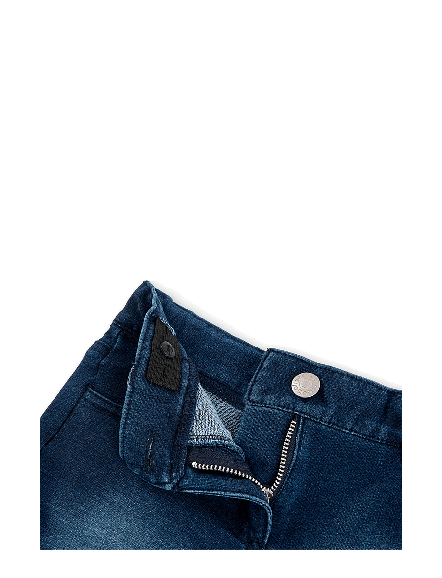 Boboli - Fleece denim shorts - denimshorts - navy - 2