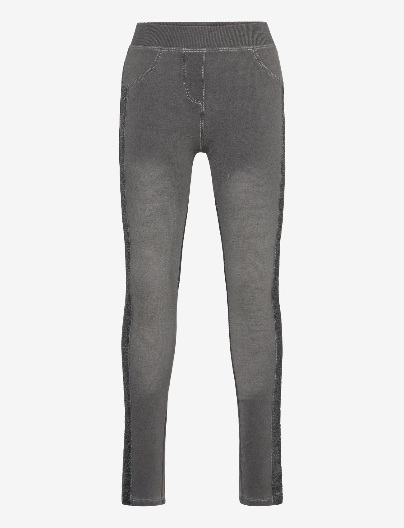 Boboli - Stretch denim trousers for girl - bukser - grey - 0