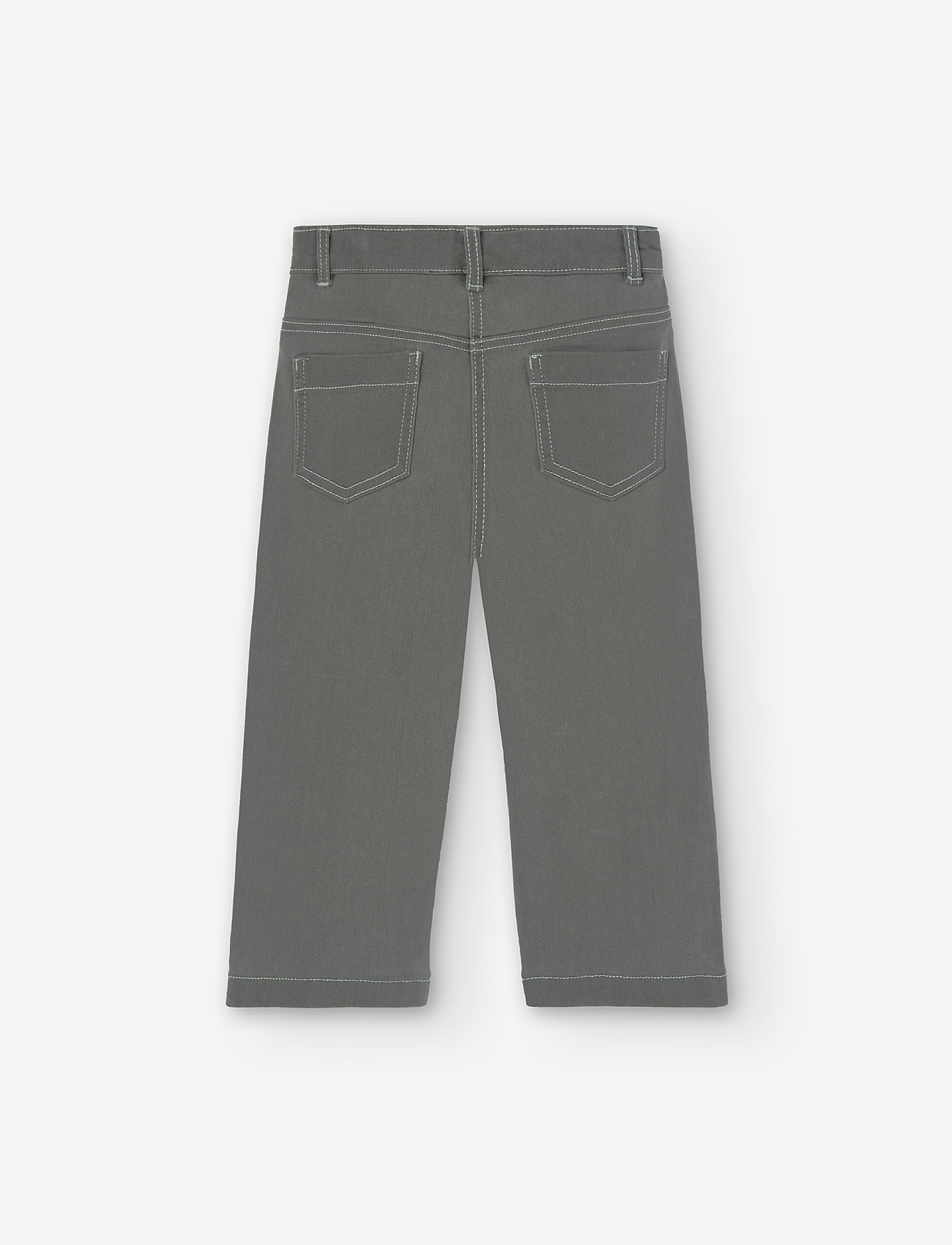 Boboli - Denim stretch trousers for girl -BCI - regular jeans - grey - 1
