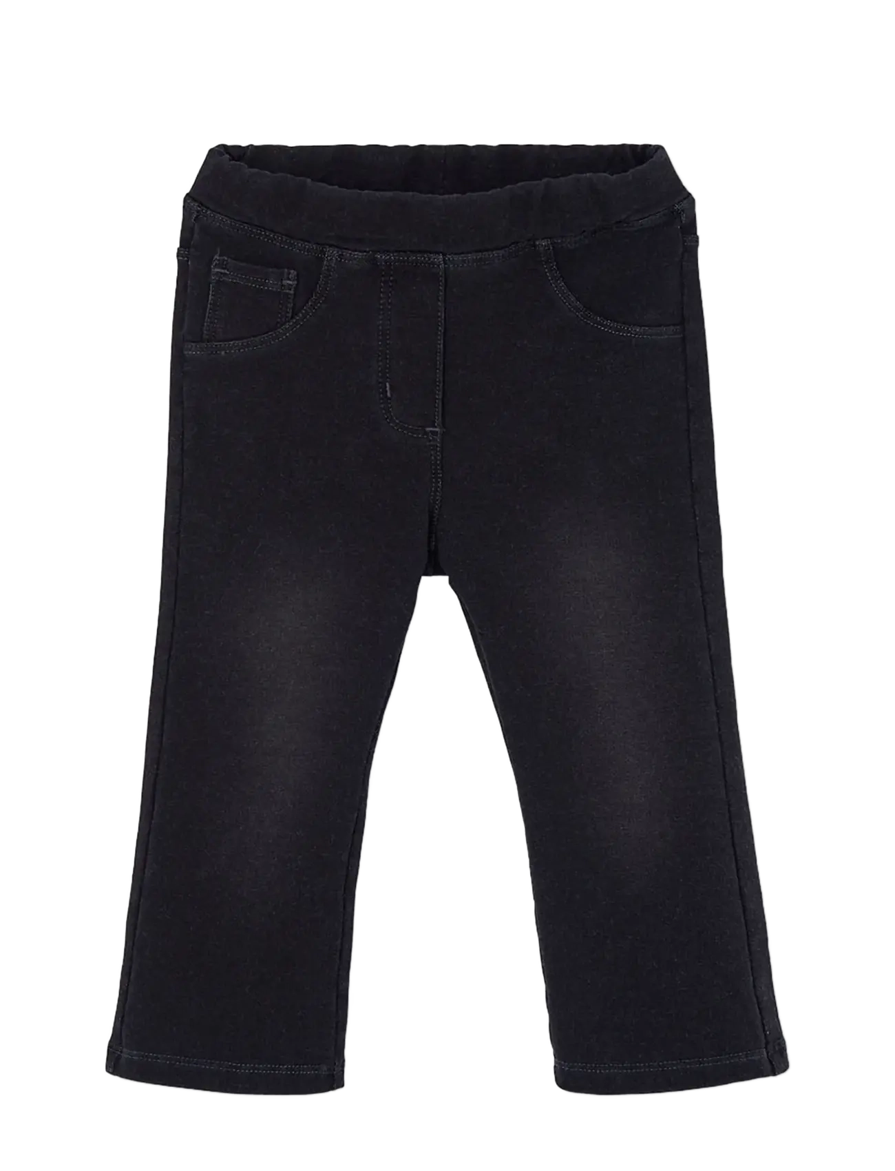 Boboli Fleece denim trousers for girl -BCI - Shop efter størrelse - BLACK / black
