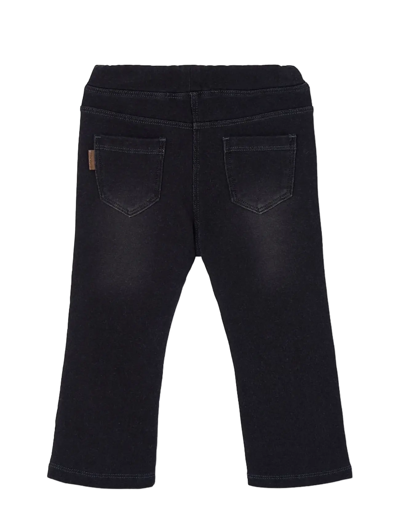 Boboli - Fleece denim trousers for girl -BCI - black - 1